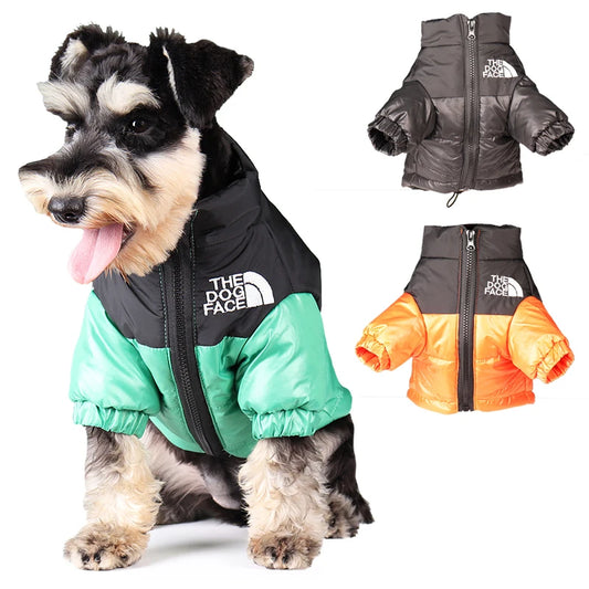 Large Winter Pet Windproof Jacket Reflective